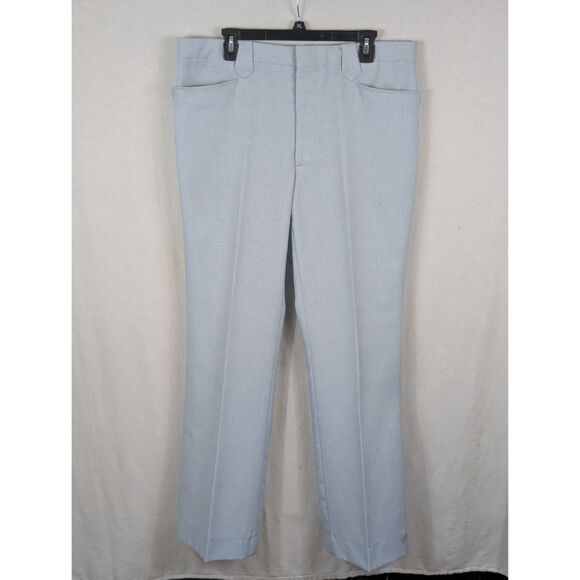 Vintage HbarC Ranchwear Pants Light Blue Men's Size 36x32 - Picture 1 of 12